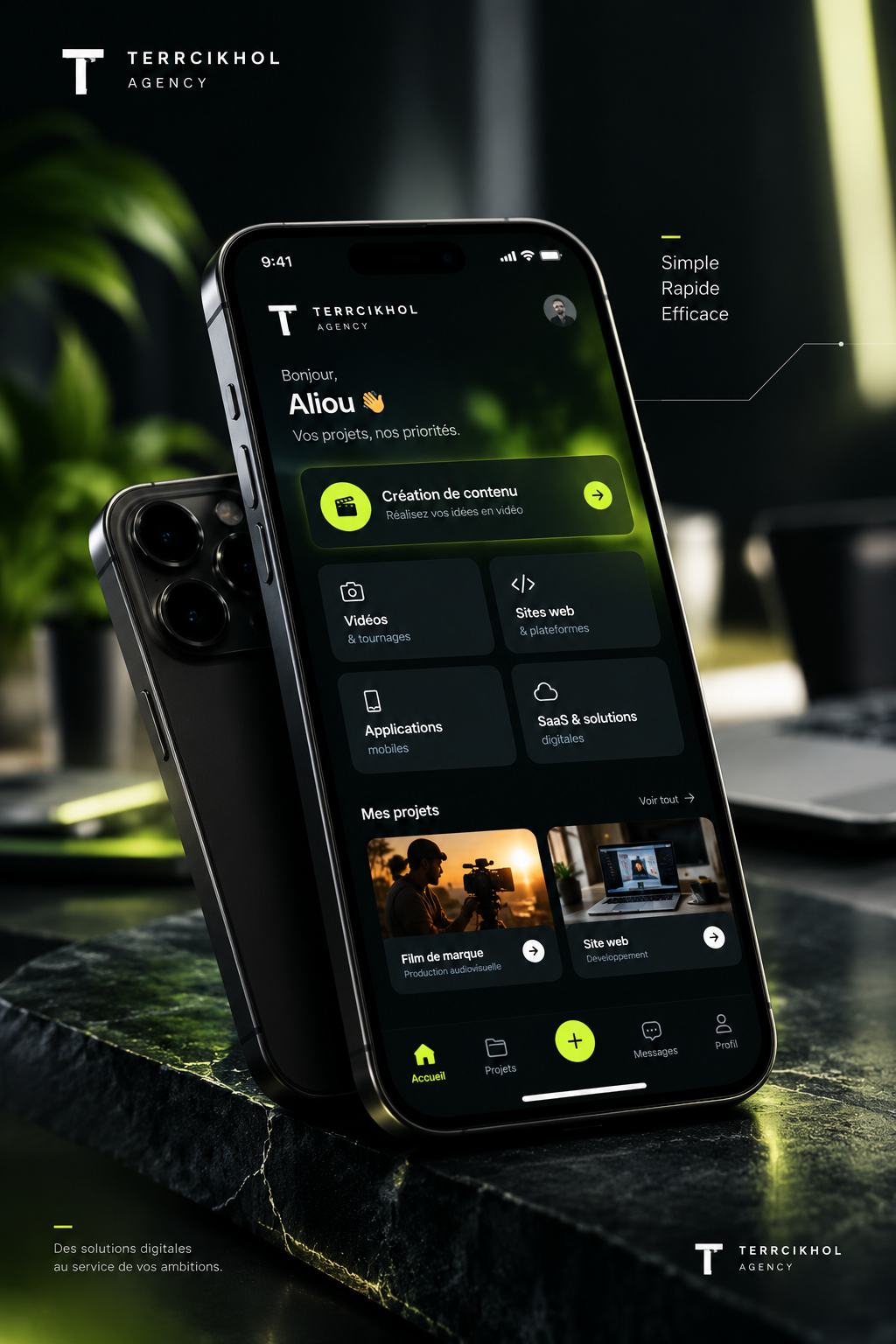 Application mobile